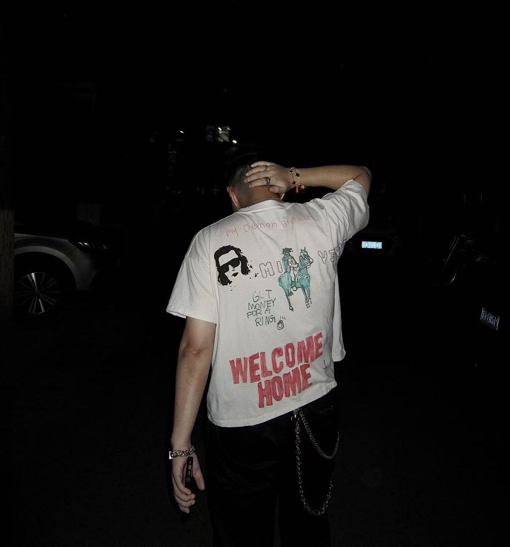 Paly Hollywood Invocation of My Demon Brother Graphic T-Shirt