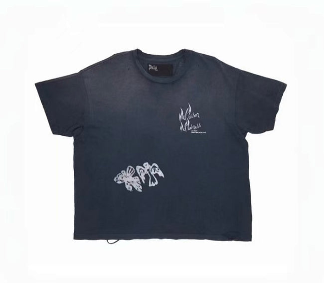 Paly Hollywood A Taste of Hollywood Graphic Cropped T-Shirt Main Image