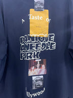 Paly Hollywood A Taste of Hollywood Graphic Cropped T-Shirt