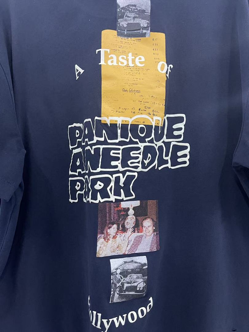 Paly Hollywood A Taste of Hollywood Graphic Cropped T-Shirt