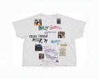 Paly Hollywood Films Angels Graphic Cropped T-Shirt