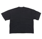 Paly Hollywood Kitti Globe Rhinestone Graphic Cropped T-Shirt