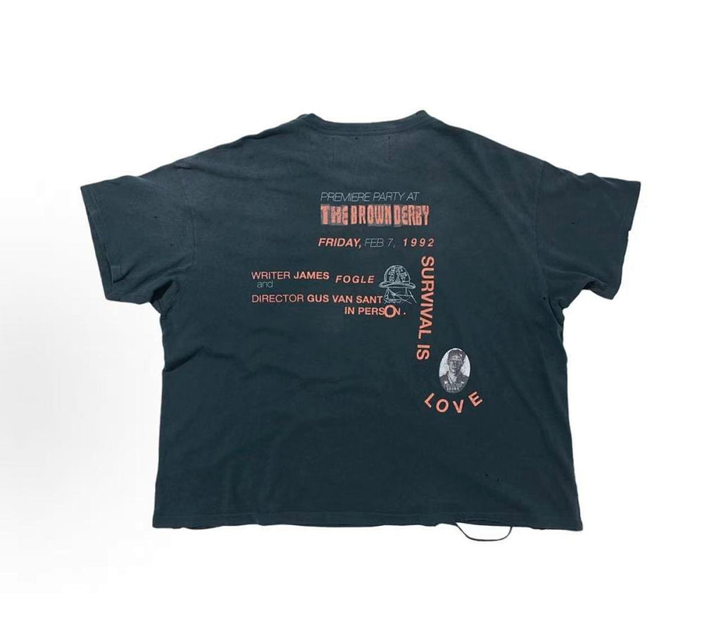 Paly Hollywood Satan's Sandbox Graphic Cropped T-Shirt