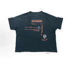 Paly Hollywood Satan's Sandbox Graphic Cropped T-Shirt