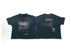 Paly Hollywood Satan's Sandbox Graphic Cropped T-Shirt