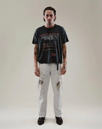 Paly Hollywood Satan's Sandbox Graphic Cropped T-Shirt