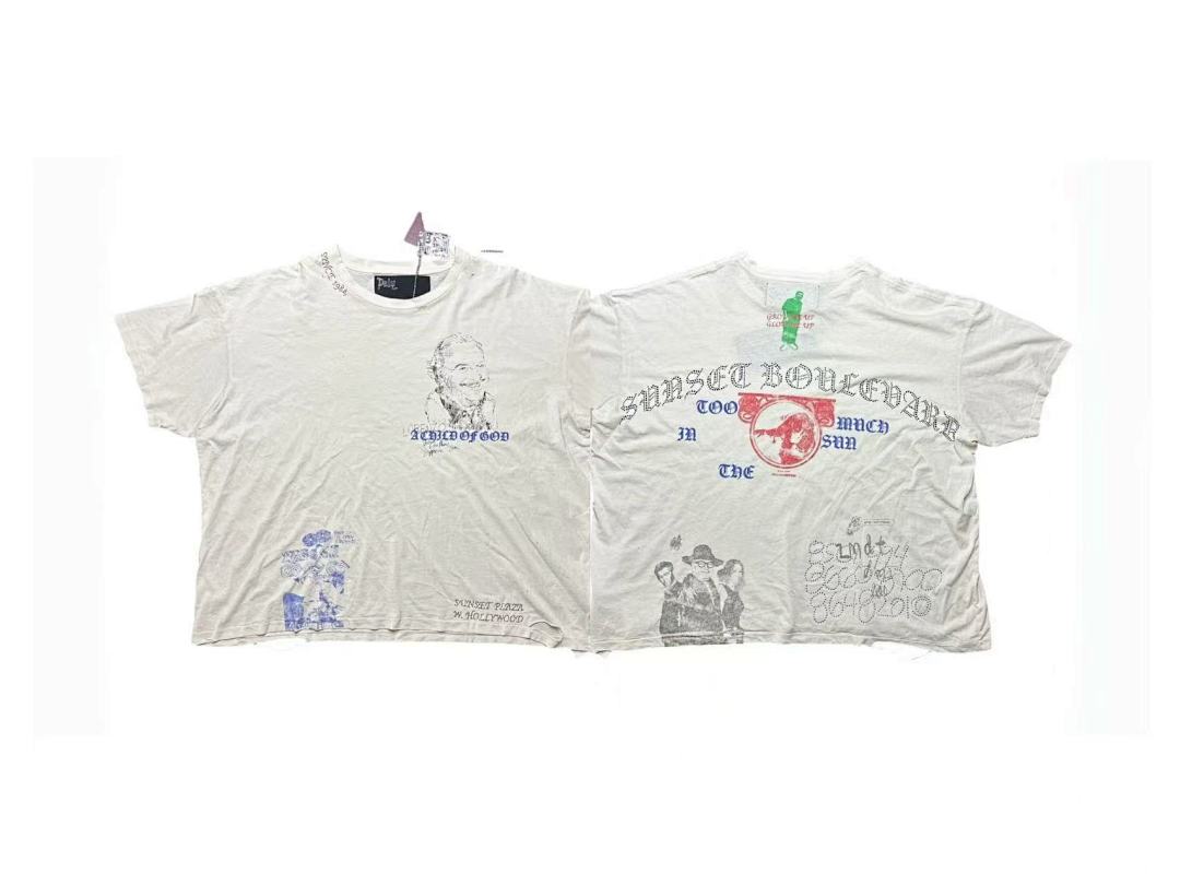 Paly Hollywood A Child of God Graphic Cropped T-Shirt