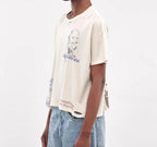 Paly Hollywood A Child of God Graphic Cropped T-Shirt