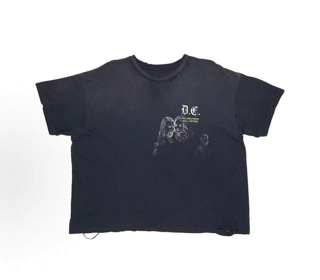 Paly Hollywood Drugstore Cowboy Graphic Cropped T-Shirt Main Image