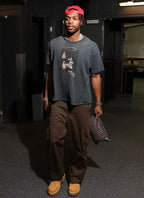 Paly Hollywood Jay's Journal Chaos Graphic Cropped T-Shirt