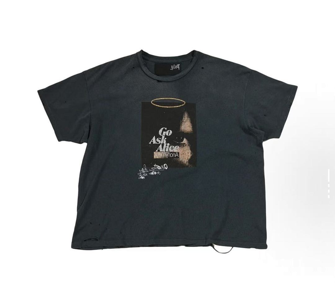 Paly Hollywood Jay's Journal Chaos Graphic Cropped T-Shirt