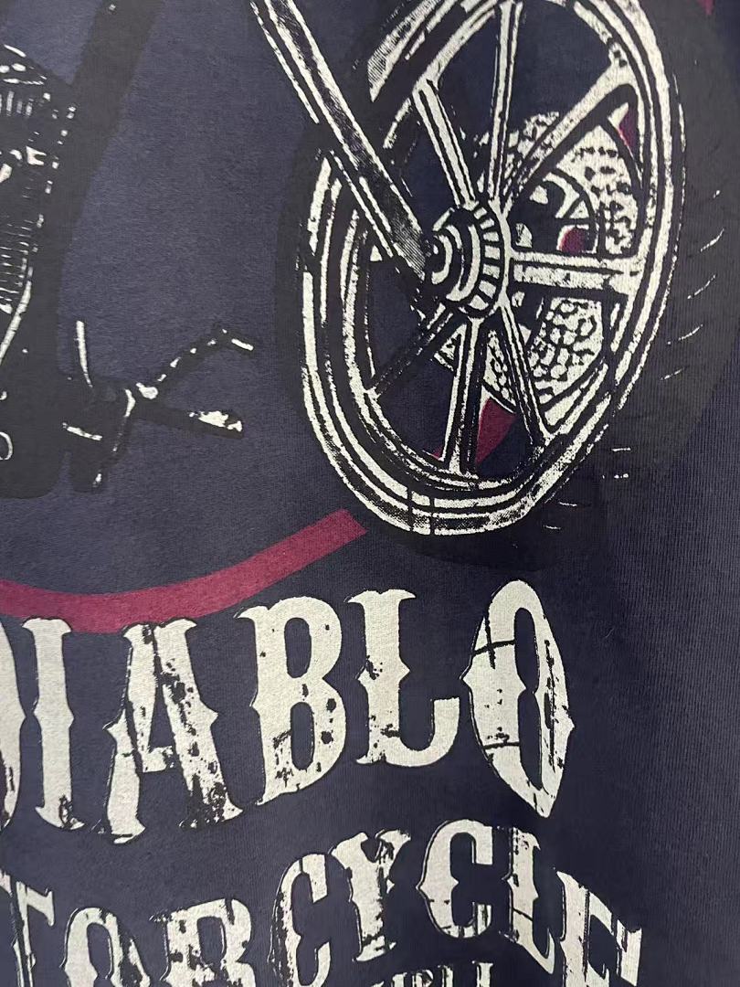 Paly Hollywood West Coast Choppers El Diablo Graphic T-Shirt