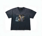 Paly Hollywood Cult Girls Graphic Cropped T-Shirt