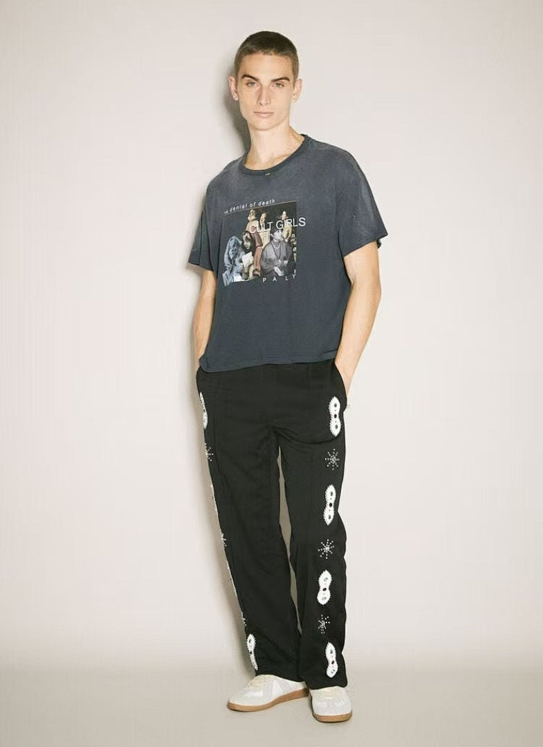 Paly Hollywood Cult Girls Graphic Cropped T-Shirt
