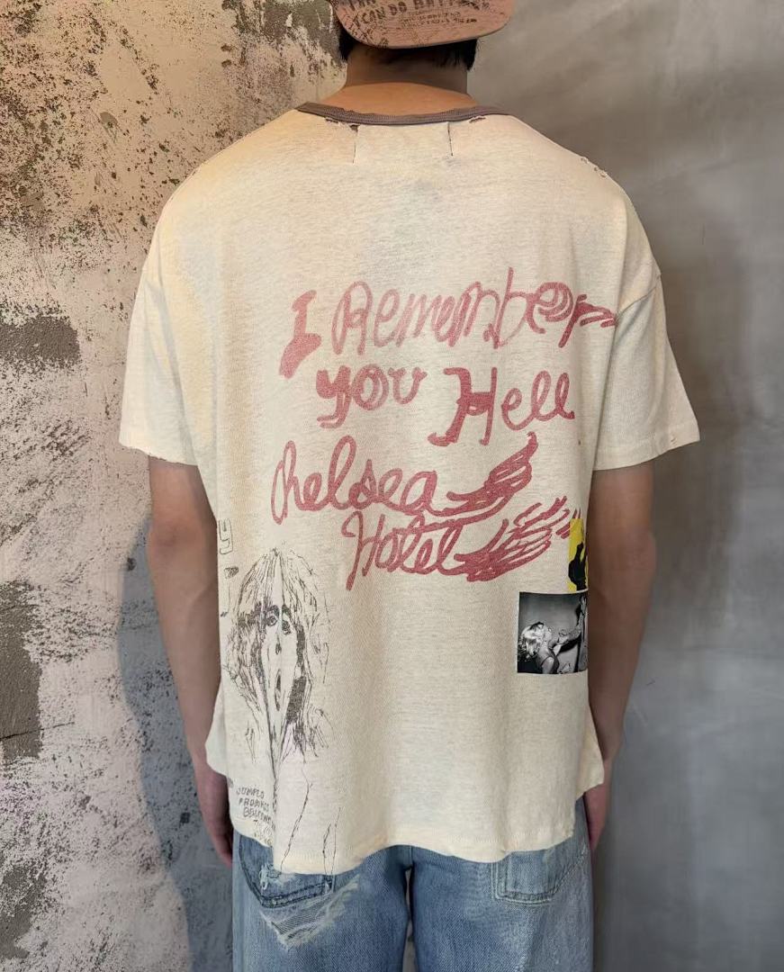 Paly Hollywood Chelsea Hotel Graphic Cropped T-Shirt