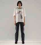 Paly Hollywood Love Me Back To Graphic Cropped T-Shirt