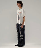 Paly Hollywood Love Me Back To Graphic Cropped T-Shirt