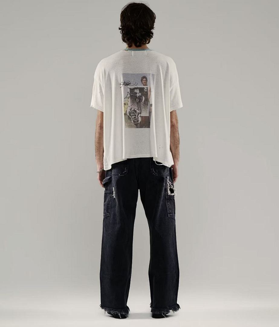 Paly Hollywood Love Me Back To Graphic Cropped T-Shirt