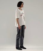 Paly Hollywood Love Me Back To Graphic Cropped T-Shirt