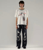 Paly Hollywood Love Me Back To Graphic Cropped T-Shirt