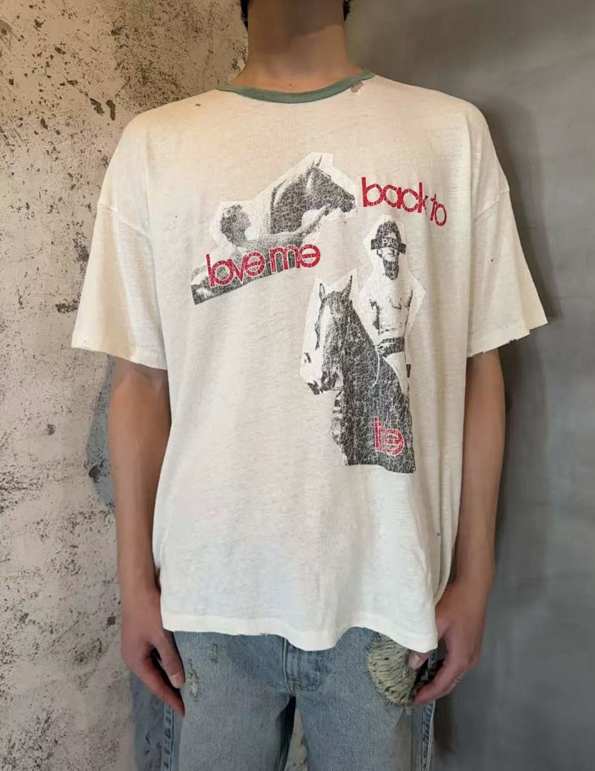 Paly Hollywood Love Me Back To Graphic Cropped T-Shirt