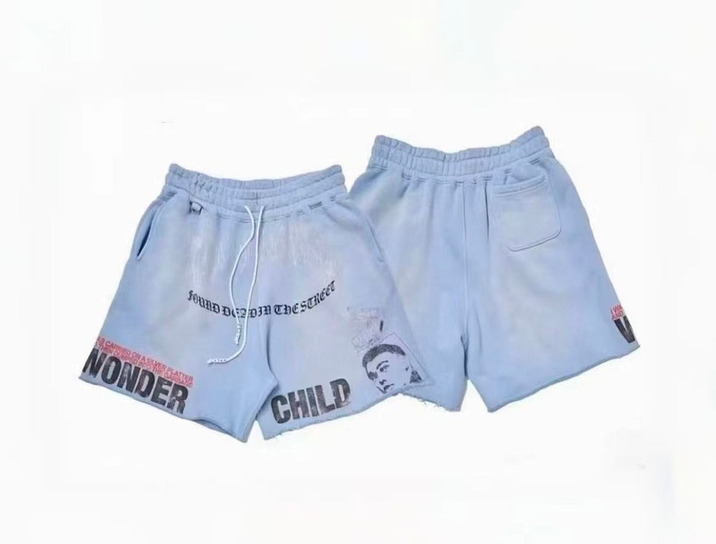 Paly Hollywood Wonder Child Graphic Shorts