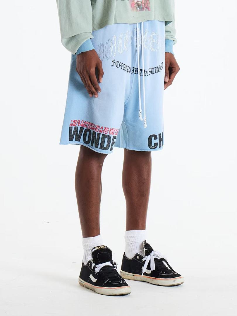 Paly Hollywood Wonder Child Graphic Shorts