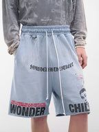 Paly Hollywood Wonder Child Graphic Shorts
