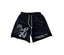 Paly Hollywood Carrying the Message Black Graphic Shorts