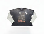 Paly Hollywood Death Collector Layered Graphic Long-Sleeve Tee