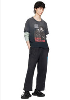 Paly Hollywood Death Collector Layered Graphic Long-Sleeve Tee