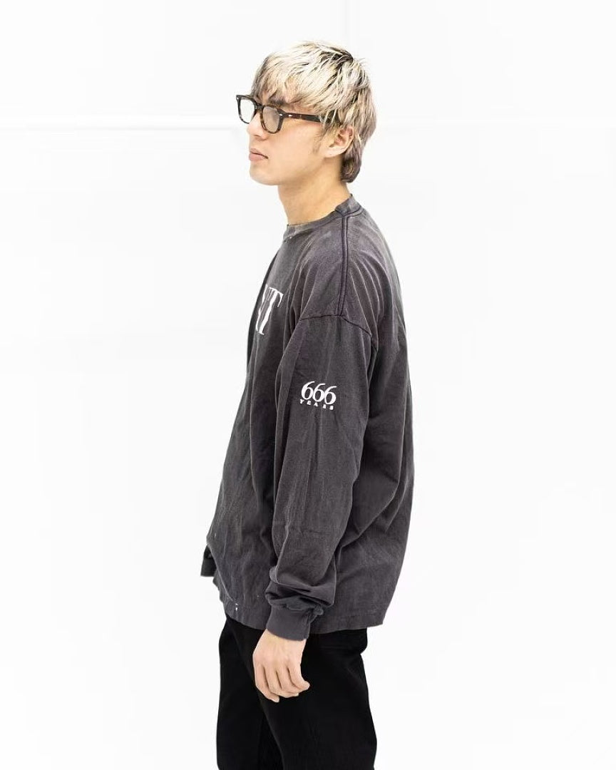 Saint Michael SAINT 666 Graphic Long-Sleeve Shirt