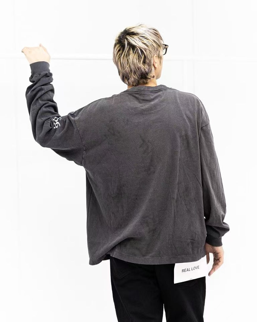 Saint Michael SAINT 666 Graphic Long-Sleeve Shirt