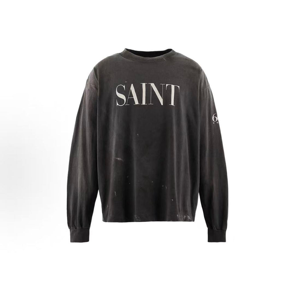 Saint Michael SAINT 666 Graphic Long-Sleeve Shirt