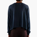 Paly Hollywood Made for Moving Graphic Cropped Long-Sleeve Tee