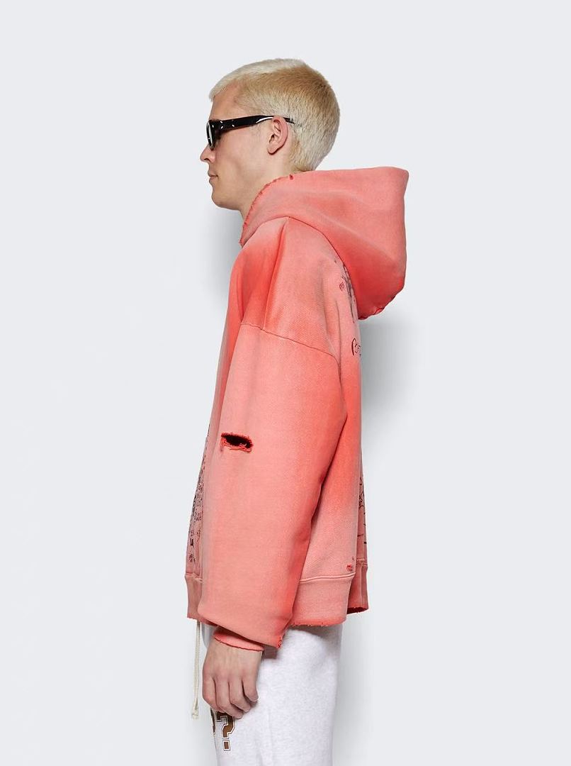 Paly Hollywood Coral Love 67 Graphic Hoodie