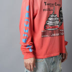 Paly Hollywood The World's Greatest Sinner Cropped Long-Sleeve Tee