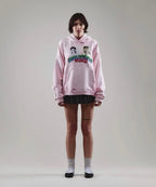 Paly Hollywood Portrait Collage Graphic Hoodie