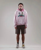 Paly Hollywood Portrait Collage Graphic Hoodie
