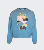 Paly Hollywood Paly Film Collage Graphic Sweatshirt