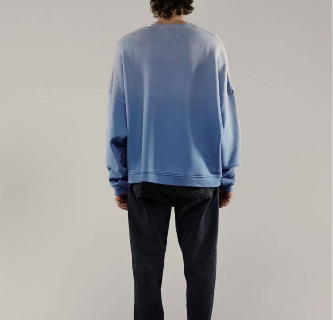 Paly Hollywood Paly Film Collage Graphic Sweatshirt