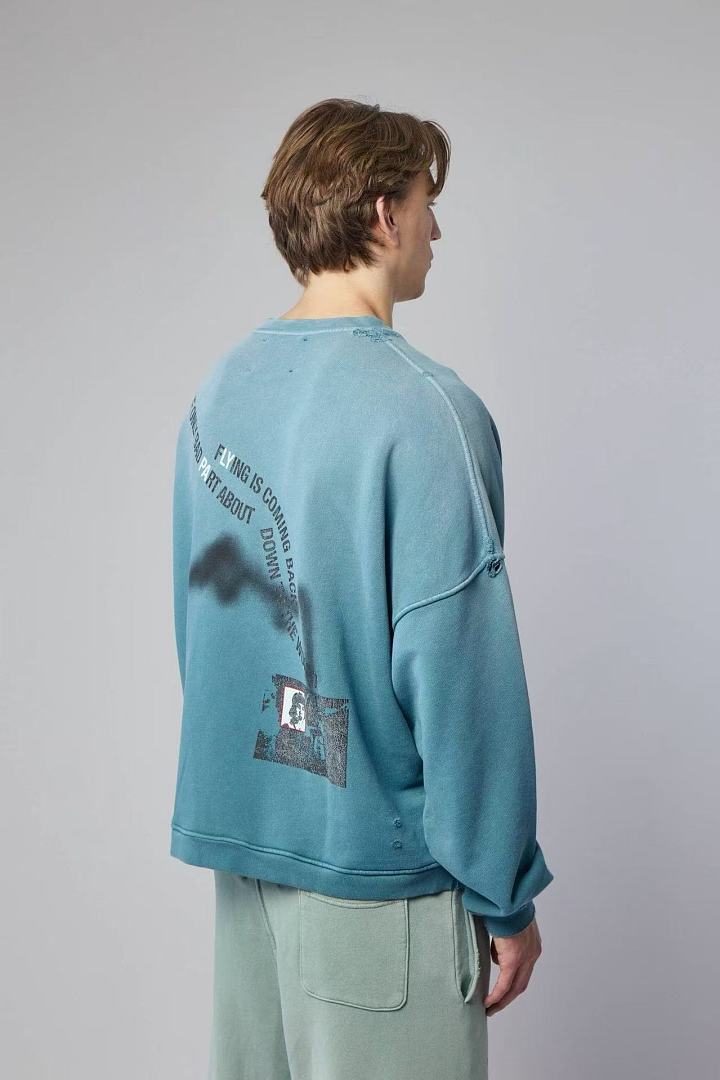Paly Hollywood Flying Is Coming Back Graphic Sweatshirt