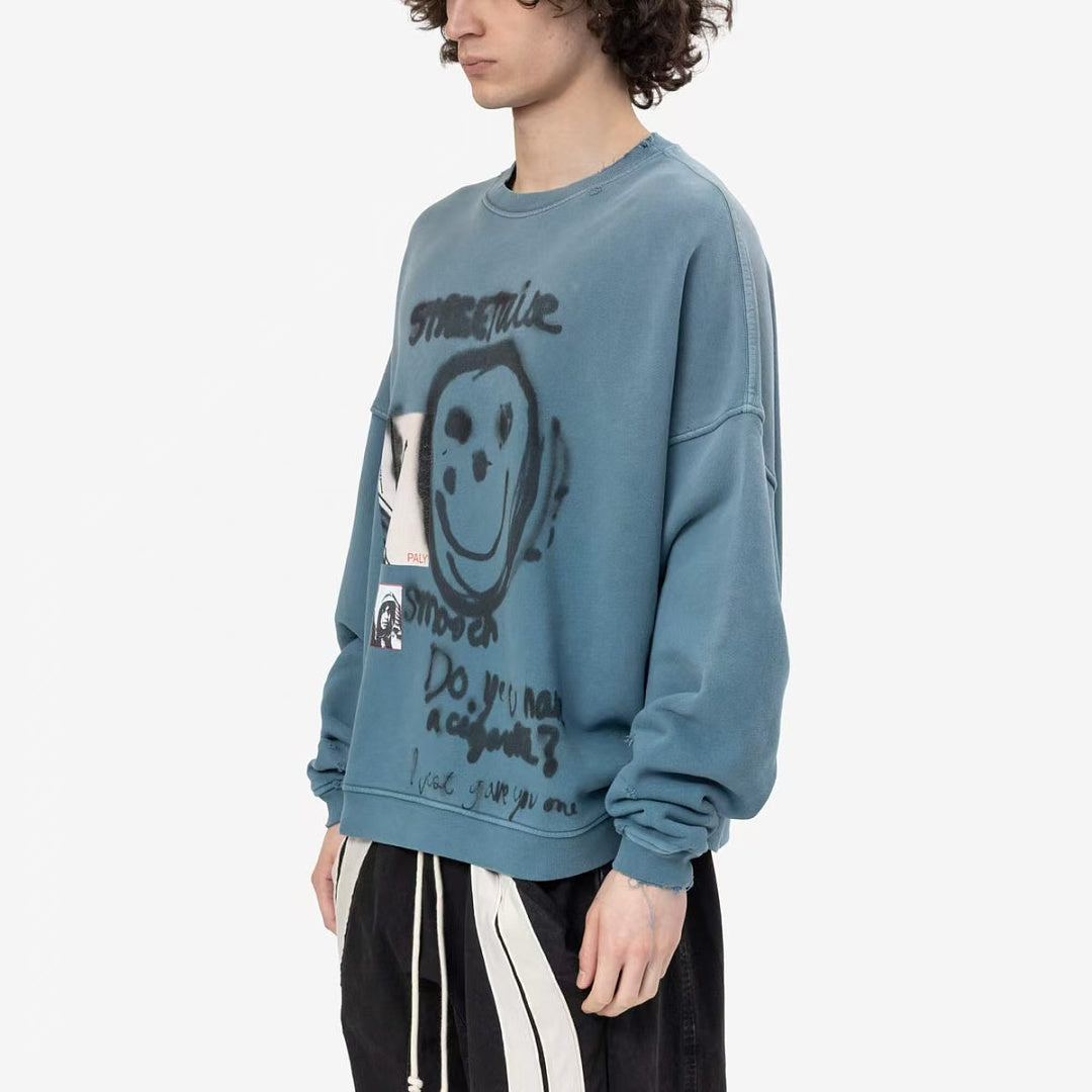 Paly Hollywood Flying Is Coming Back Graphic Sweatshirt