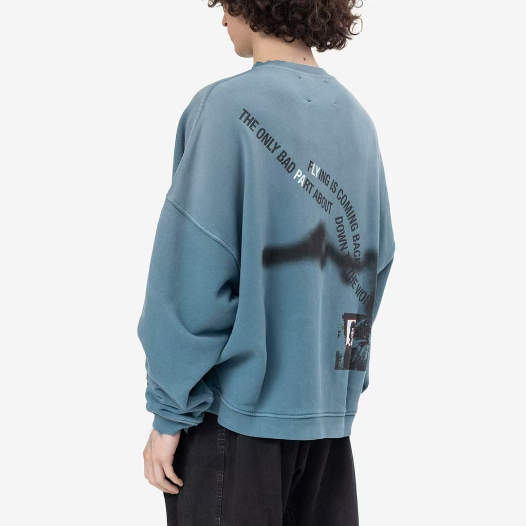 Paly Hollywood Flying Is Coming Back Graphic Sweatshirt