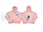 Paly Hollywood Alta Cienega Pink Zip-Up Hoodie