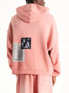 Paly Hollywood Alta Cienega Pink Zip-Up Hoodie
