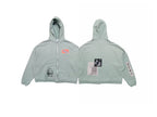 Paly Hollywood Mint Graphic Zip-Up Hoodie