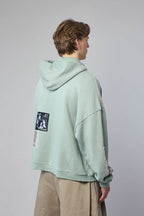Paly Hollywood Mint Graphic Zip-Up Hoodie