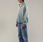 Paly Hollywood Mint Graphic Zip-Up Hoodie