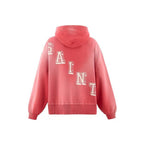 Saint Michael Winged Angel Washed Pink Pullover Hoodie